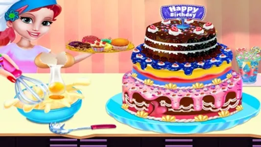 Real Cake Maker Decorate Game screenshot 2