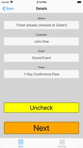 TicketSonic screenshot 2