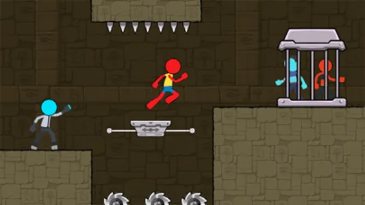 Stickman Duo - Red and Blue screenshot 4