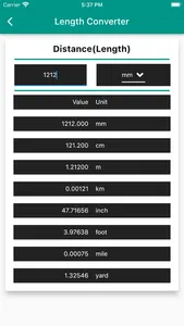 Unit Converter All In One Calc screenshot 1