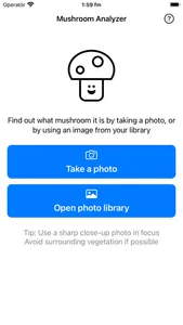Mushroom Analyzer screenshot 1