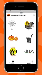 Halloween Stickers SL screenshot 2