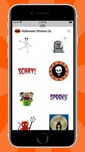 Halloween Stickers SL screenshot 3