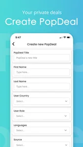 PopDeal - The Agent App screenshot 6