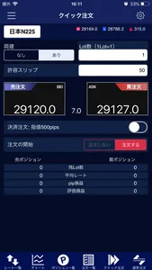 LION CFD for iPhone バーチャル screenshot 2