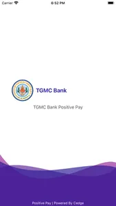 TGMCB Positive Pay screenshot 0