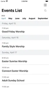 FUMC Burleson screenshot 1