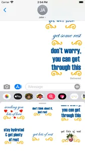 get well soon stickers! screenshot 5