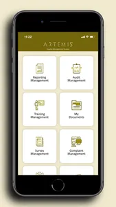 Artemis QMS screenshot 2