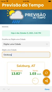 Previsao do Tempo screenshot 2