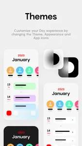 Dey: Minimal Calendar screenshot 5