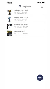 ThingTracker screenshot 2