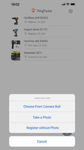 ThingTracker screenshot 3