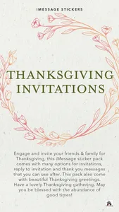 Thanksgiving Invitations screenshot 0