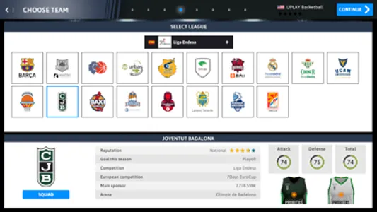 iBasketball Manager 22 screenshot 1