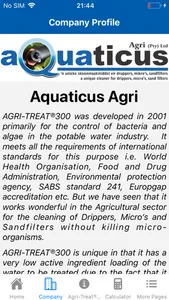 Aquaticus Agri, AGRI-TREAT®300 screenshot 4