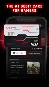 Ugami - Debit Card for Gamers screenshot 0