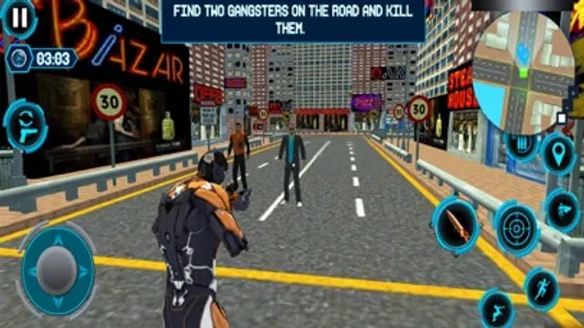 Superhero City Crime Shooting screenshot 2