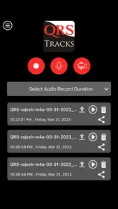 QRS Tracks screenshot 4