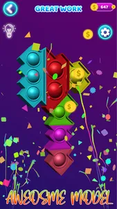 Pop It Glow Magic Fidget Toys screenshot 1