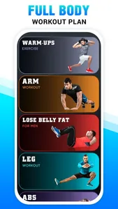 Workout for Men, Full Body screenshot 1