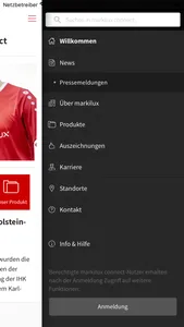 markilux connect screenshot 1