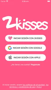 2Kisses - Conoce gente nueva screenshot 1