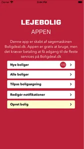 Lejebolig Appen screenshot 0