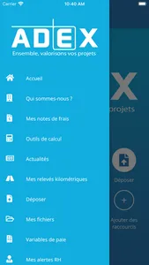 MyAdex screenshot 2