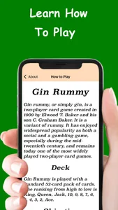 Cards Gin Rummy screenshot 4