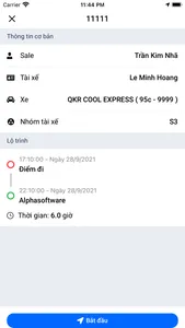 GPS quản lý dịch vụ tài xế screenshot 2