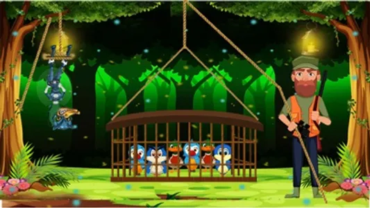 Superhero Bird VS Hunter screenshot 8