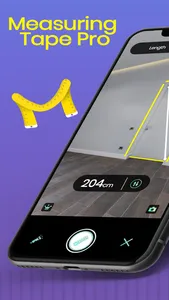 Measuring Tape Ruler Pro App screenshot 0