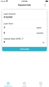 Payment Calculator - Repayment screenshot 0