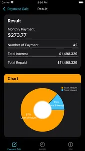 Payment Calculator - Repayment screenshot 2