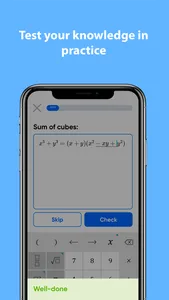 MathUp - learn math formulas screenshot 0