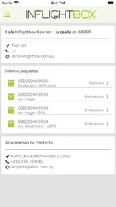 Inflightbox screenshot 2