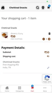 Chettinad snack screenshot 3