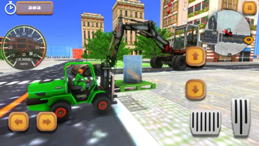 Forklift Construction Sim Game screenshot 0