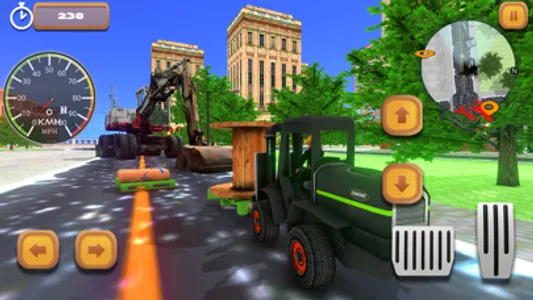 Forklift Construction Sim Game screenshot 2