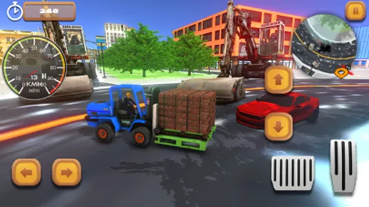 Forklift Construction Sim Game screenshot 3