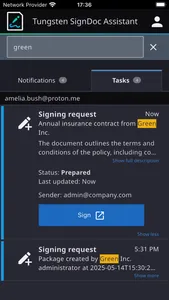 Tungsten SignDoc Assistant screenshot 9