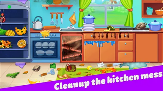 Dream Home Cleaning Game screenshot 0