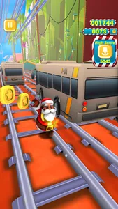 Santa Christmas Runner Sim 3D screenshot 0