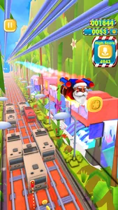 Santa Christmas Runner Sim 3D screenshot 1