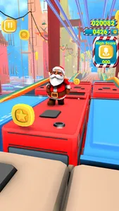 Santa Christmas Runner Sim 3D screenshot 3