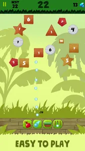 Jungle Ball Bricks Breaker screenshot 0