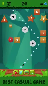 Jungle Ball Bricks Breaker screenshot 4