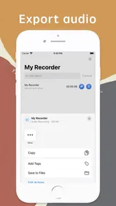 Voice Recorder - memos audio screenshot 1