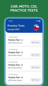 Georgia GA DDS Permit Test screenshot 0